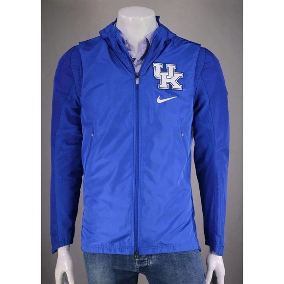 Kentucky Wildcats Nike Hyper Elite On-Court Basketball Full-Zip Hooded Jacket~ S - Picture 5 of 15